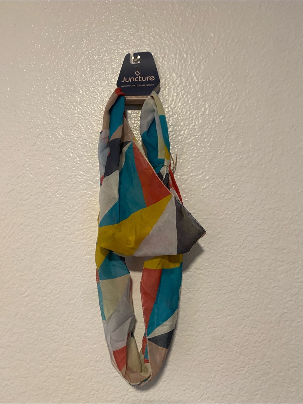 Juncture Multicolor Geometric Infinity Scarf - Women's Accessory